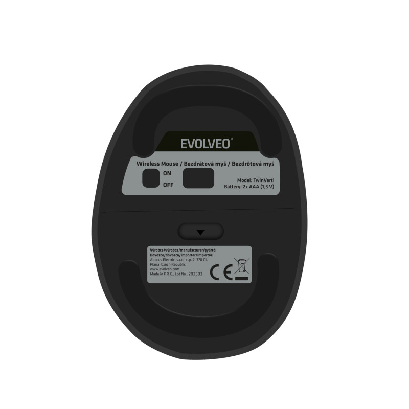 EVOLVEO LadyErgo, tichá vertikálna ergonomická