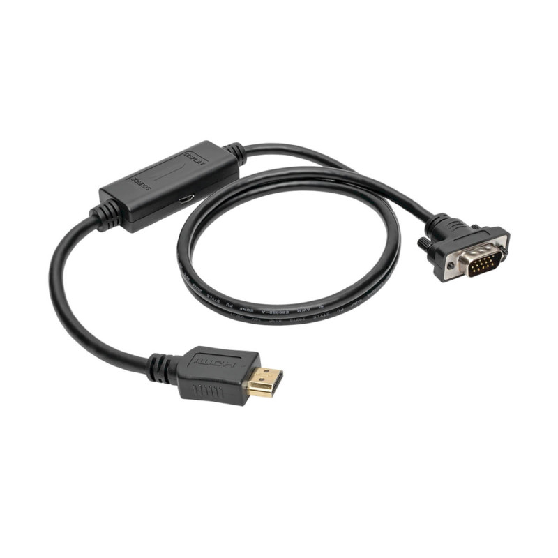 EATON - Tripplite Video kábel HDMI/DVI-D, 1080p 60Hz (Samec/Samec), Antibakt. Safe-IT, čierna, 1.8m