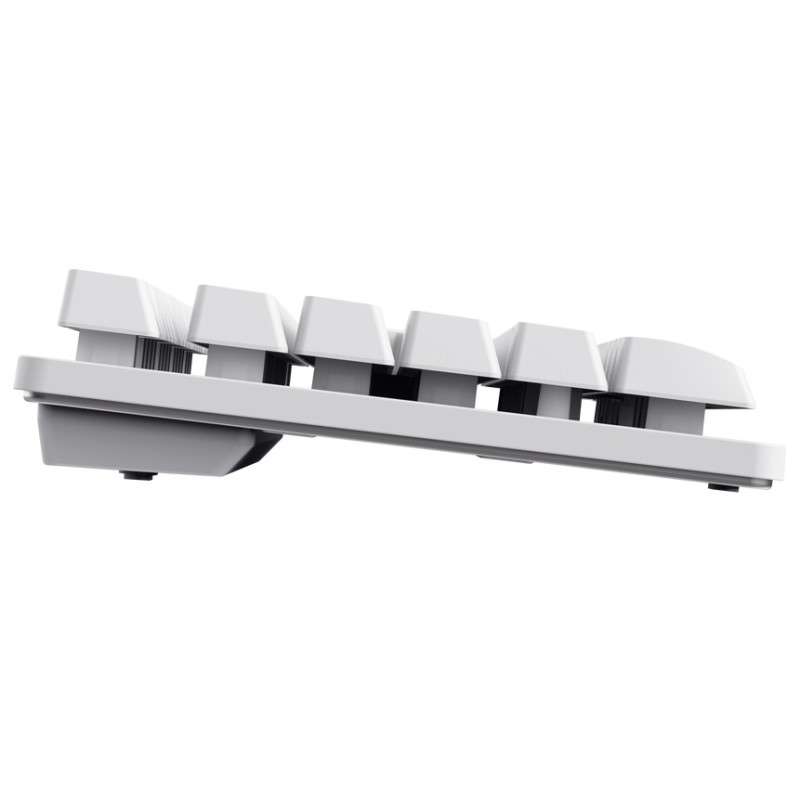 Trust GXT831 Thado TKL/Bezdrôtové USB/US/Biela