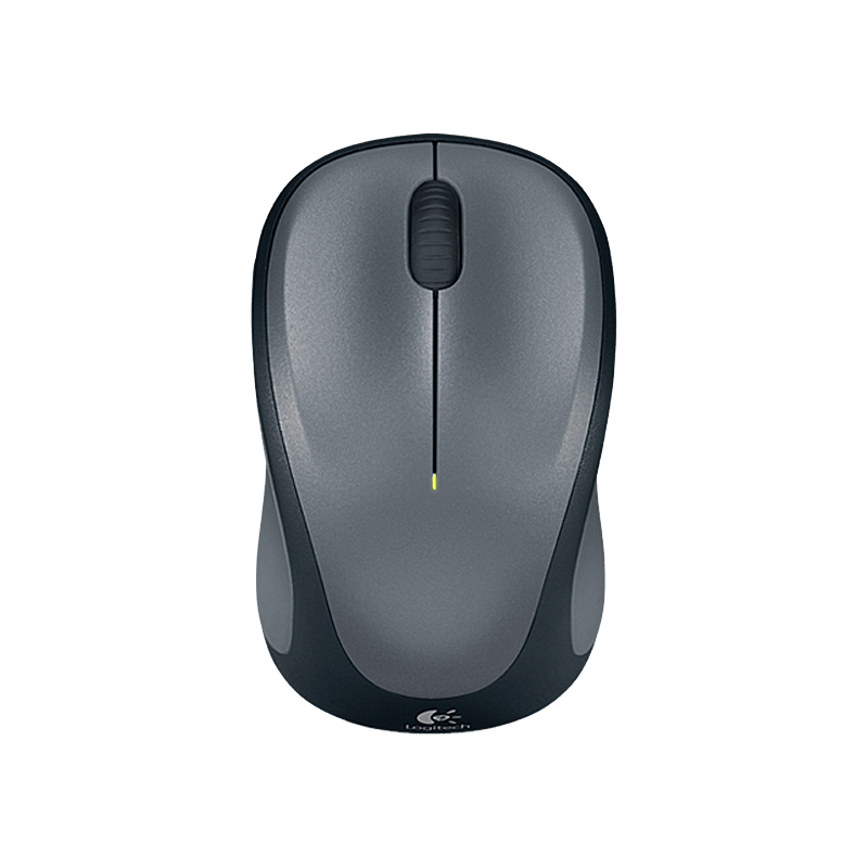 Logitech M235/Cestovná/Optická/1 000 DPI/Bezdrôtová USB/Šedá