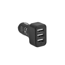 Natec nabíjačka do auta CONEY, 2XUSB, 1XUSB-C, 84W