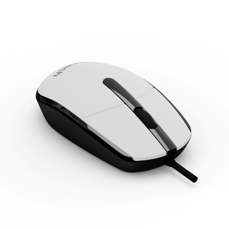 Myš C-TECH WM-10, černobiela, USB