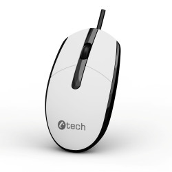 Myš C-TECH WM-10, černobiela, USB