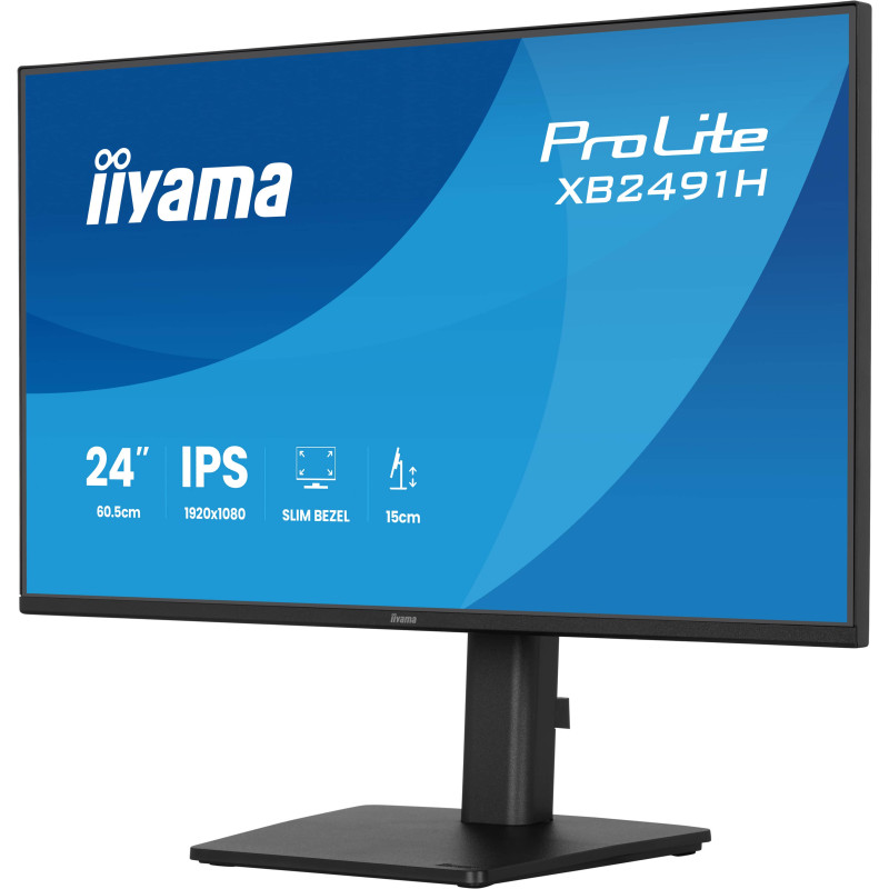 iiyama ProLite/XB2491H-B1/23,8''/IPS/FHD/120Hz/1ms/Čierna/3R