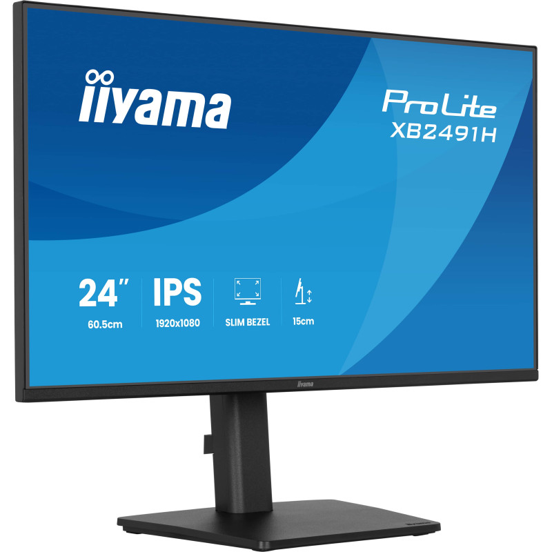 iiyama ProLite/XB2491H-B1/23,8''/IPS/FHD/120Hz/1ms/Čierna/3R