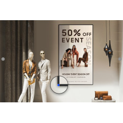 98'' LED Samsung QH98C - 4K, 700cd, MI, 24/7