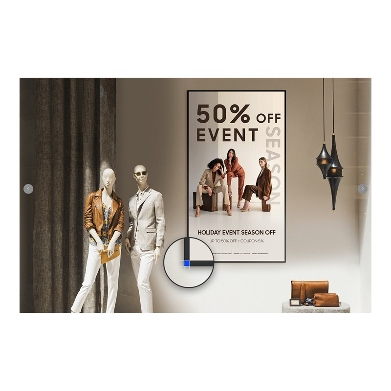 98'' LED Samsung QH98C - 4K, 700cd, MI, 24/7