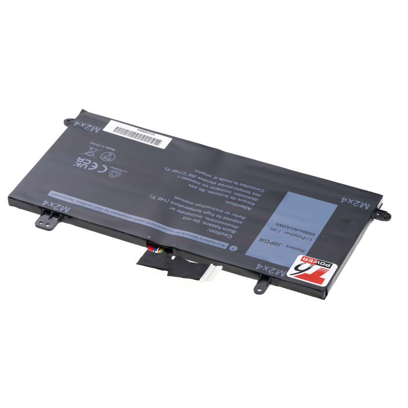 Batéria T6 Power Dell Latitude 12 5285, 5290 2in1, 5500mAh, 42Wh, 4cell, Li-pol