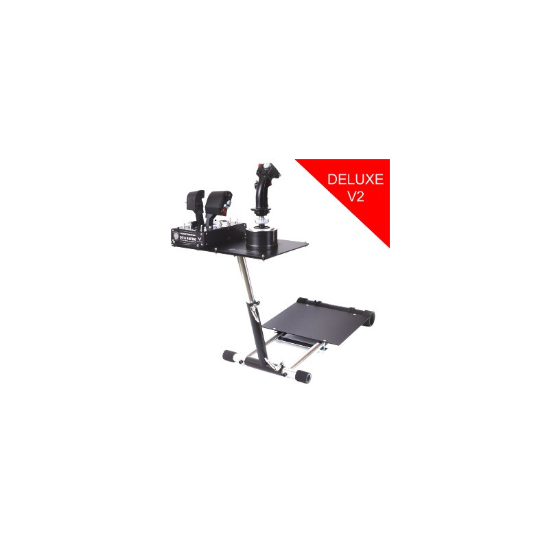 Wheel Stand Pro DELUXE V2, stojan na joystick pre Thrustmaster HOTAS WARTHOG, Saitek X55/Saitek X52