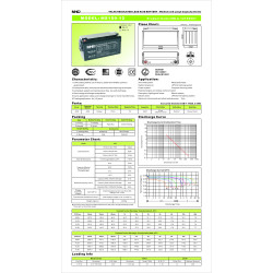 CARSPA - Pb akumulátor MHPower VRLA AGM 12V/150Ah (MS150-12