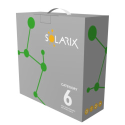 Solarix CAT6 UTP PVC Eca 100m/box SXKD-6-UTP-PVC