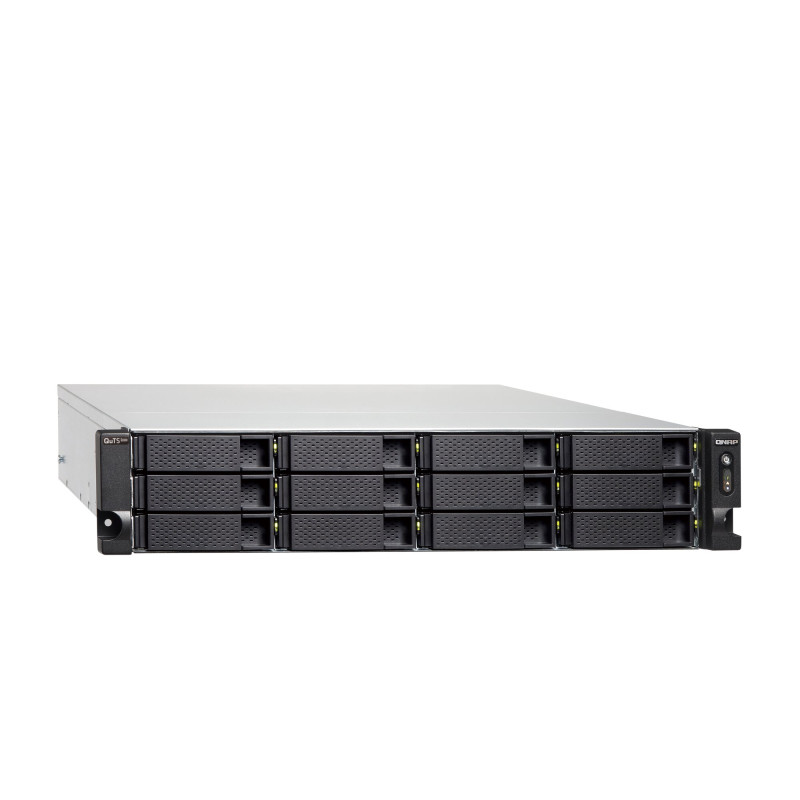QNAP TS-h1886XU-RP-R2-D1622-16G (Xeon 3,2GHz, ZFS, 16GB ECC RAM, 12x3,5''+6x2,5'', 4xGbE,2x10GbE SFP+)
