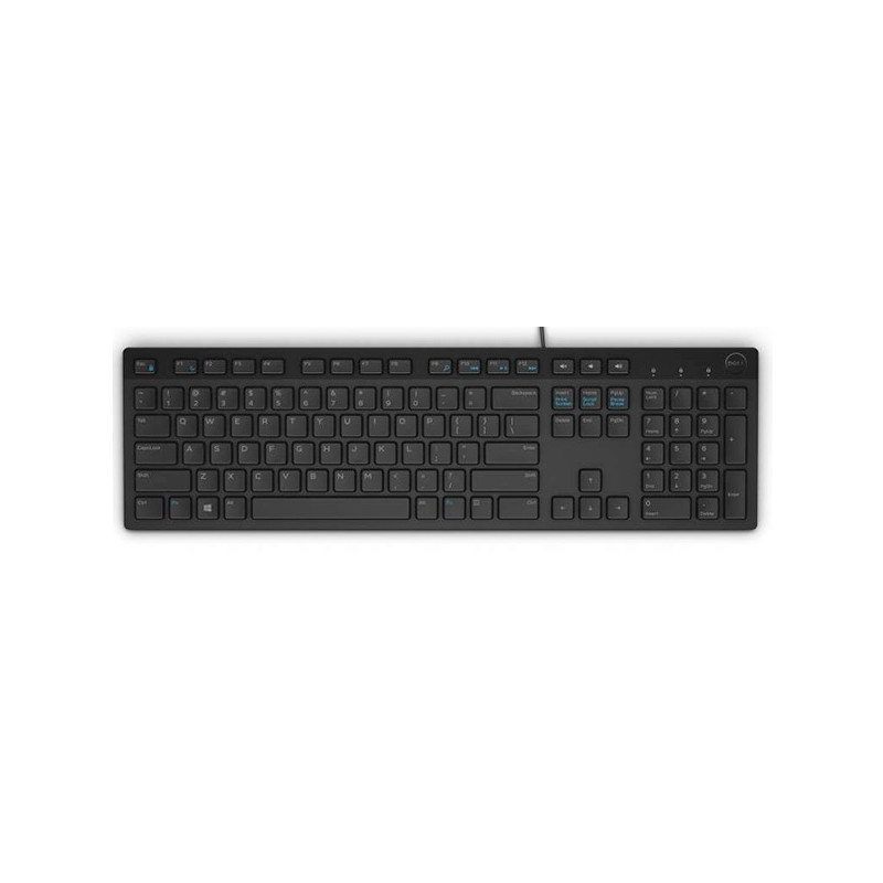 Dell KB216/Drôtová USB/US layout/Čierna