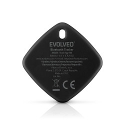 EVOLVEO TrackTag, Bluetooth lokátor s Apple Find My, čierny