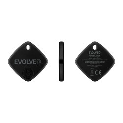 EVOLVEO TrackTag, Bluetooth lokátor s Apple Find My, čierny
