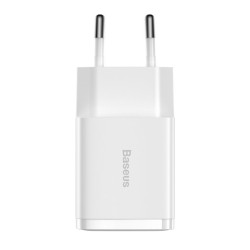 NONAME - Baseus nabíjačka do siete Compact 2xUSB 10,5W biela