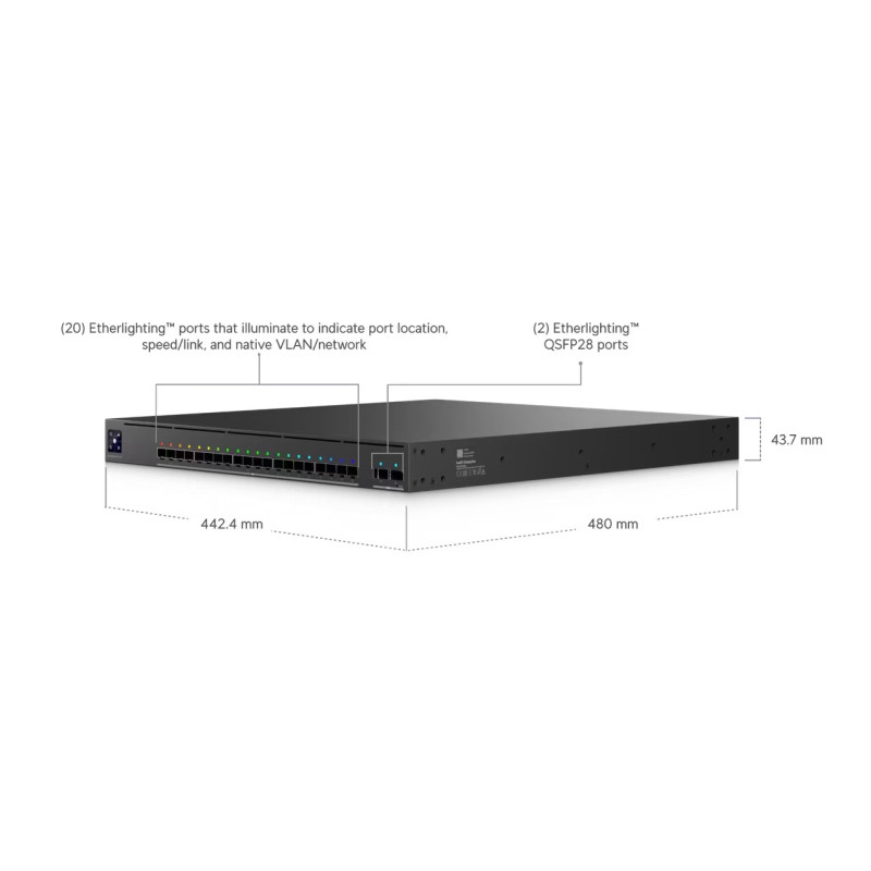 UBIQUITI ENTERPRISE - Ubiquiti EAV-Fiber - UniFi Enterprise Audio/Video Fiber switch