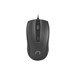 Natec optická myš HOOPOE 2/1600 DPI/Kancelárska/Optická/1 600 DPI/Drôtová USB/Čierna