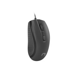 Natec optická myš HOOPOE 2/1600 DPI/Kancelárska/Optická/1 600 DPI/Drôtová USB/Čierna