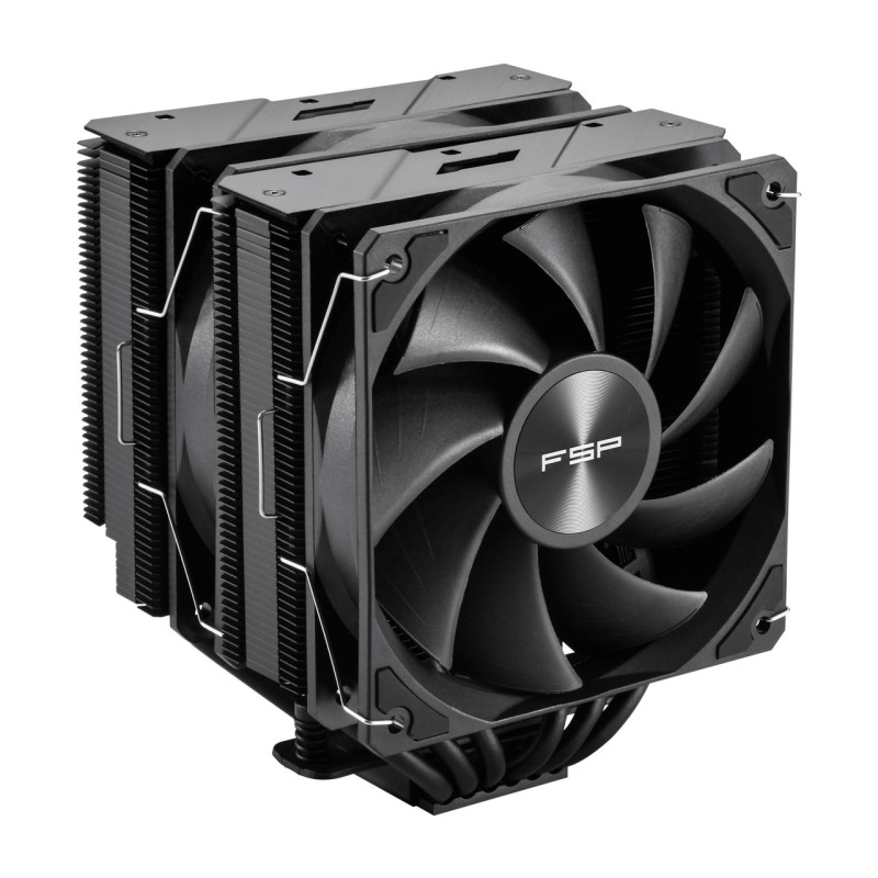 FSP Chladič CPU MP7-B Dual, 120mm FDB Fan, Black
