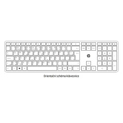 HP USB Business Slim Smartcard Keyboard SK