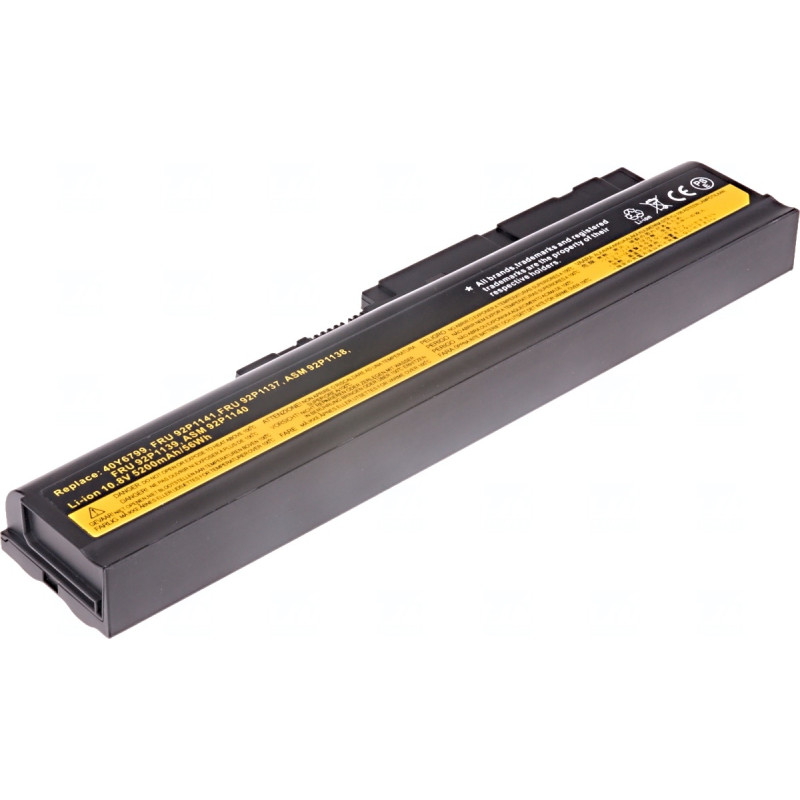Batérie T6 Power pre IBM ThinkPad T500, T60, T61, R500, R60, R61, Z60m, SL500, 5200mAh, 58Wh, 6cell