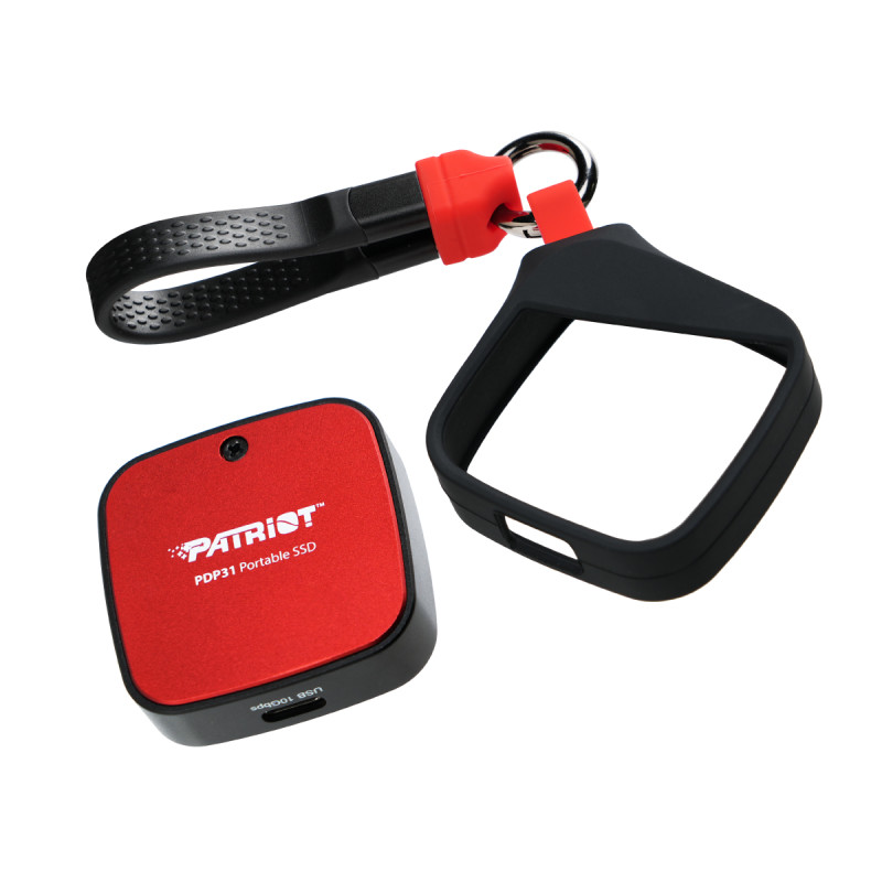 Patriot PDP31/500GB/SSD/Externý/0/Červená/3R