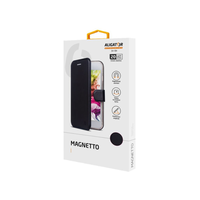 Aligator Puzdro Magnetto Xiaomi Redmi 15C 4G Black
