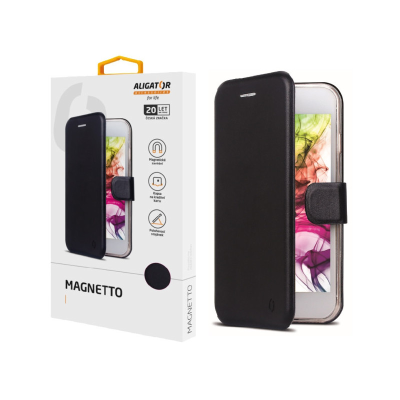 Aligator Puzdro Magnetto Xiaomi Redmi 15C 4G Black