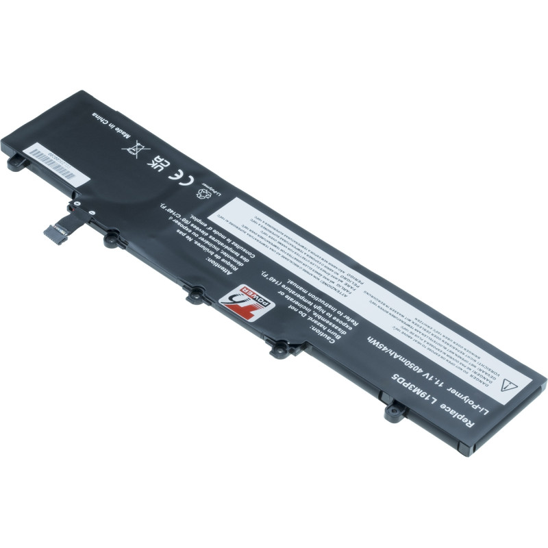 Batérie T6 Power pre Lenovo ThinkPad E14, E15 Gen 2, Gen 3, Gen 4, 4050mAh, 45Wh, 3cell, Li-Pol