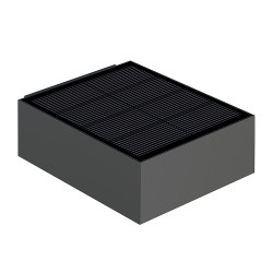 Vonkajšie solárne LED svetlo Viking SR35/Pohybový senzor/1000 lm/IP65/4 režimy/denná biela