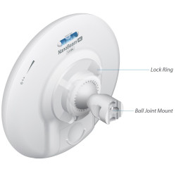Ubiquiti NanoBeam 2AC-13,2.4GHz MIMO, 2x13dBi, AirMAX AC