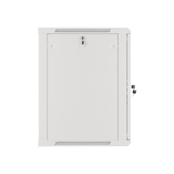 LANBERG 19'' RACKOVÁ SKRIŇA PRO MONTÁŽ NA STENU 15U/600X600 (FLAT PACK) S PRESKLENÝMI DVERAMI ŠEDÁ V2c