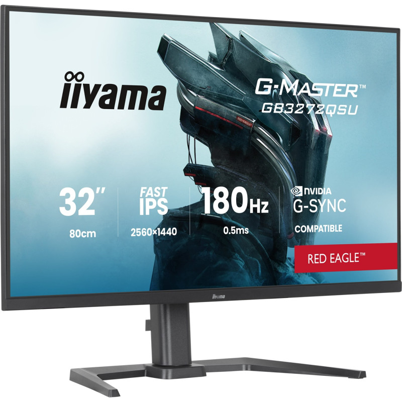 iiyama G-Master/GB3272QSU-B1/31,5''/IPS/QHD/180Hz/0,5ms/Čierna/3R