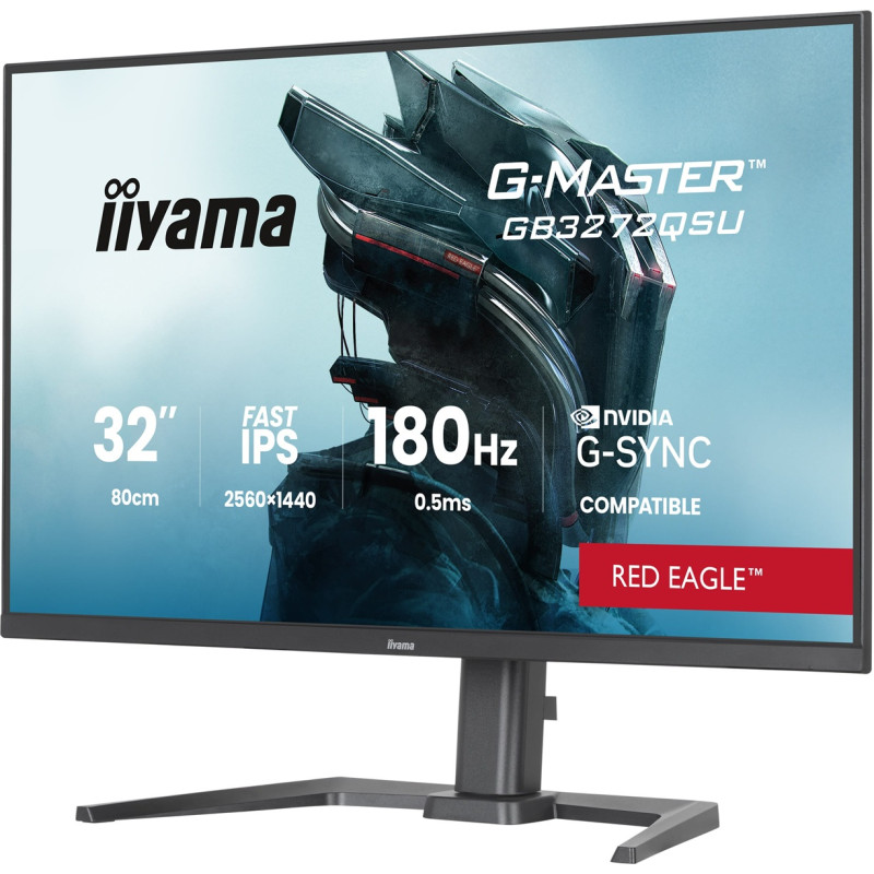 iiyama G-Master/GB3272QSU-B1/31,5''/IPS/QHD/180Hz/0,5ms/Čierna/3R