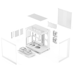 FRACTAL DESIGN - Fractal Pop 2 Vision/Midi Tower/Transpar./Biela