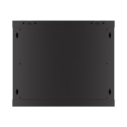 LANBERG 19'' RACKOVÁ SKRIŇA PRO MONTÁŽ NA STENU 9U/600X450 S PERFOROVANÝMI DVERMI ČIERNA