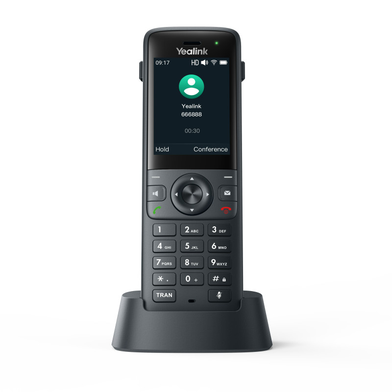Yealink AX83H Wi-Fi 6 telefón, BT, 2,4'', 4 SIP