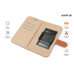 ALIGATOR Puzdro UNI-FIX, vel.XL(160*82) hnedá