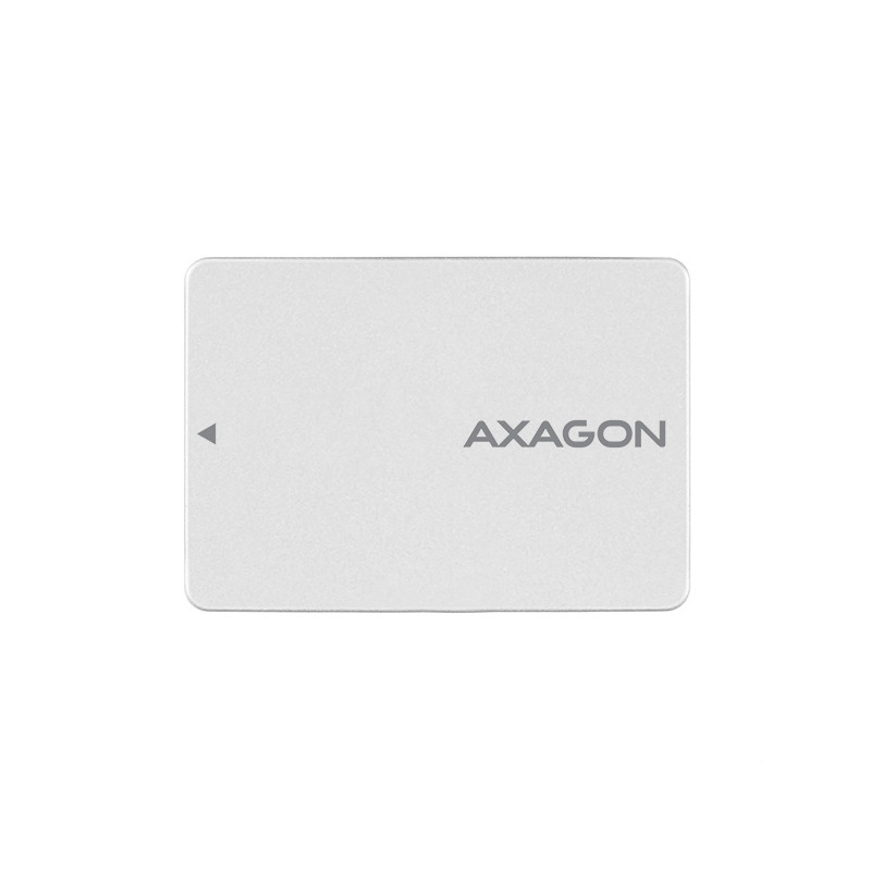 AXAGON RSS-M2SD, SATA - M.2 SATA SSD, interný 2.5'' ALU box, strieborný
