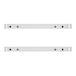 AXAGON RSS-M2SD, SATA - M.2 SATA SSD, interný 2.5'' ALU box, strieborný
