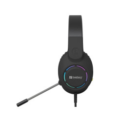 NONAME - Sandberg herné sluchátka BossBlaster USB-A, LED