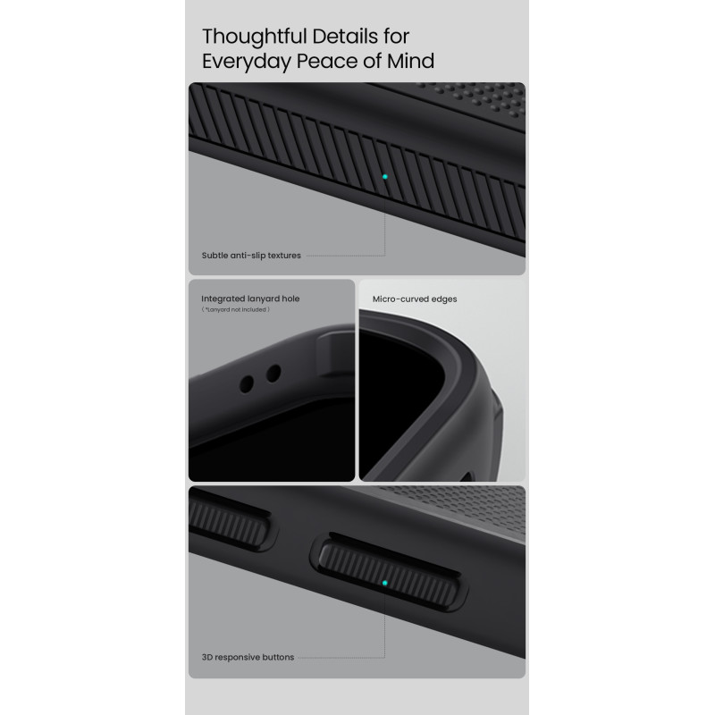 Nillkin Super Frosted PRE Magnetic Zadný Kryt pre Xiaomi 17T Pre Black