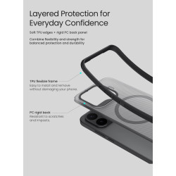 Nillkin Super Frosted PRE Magnetic Zadný Kryt pre Xiaomi 17T Pre Black