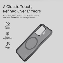 Nillkin Super Frosted PRE Magnetic Zadný Kryt pre Xiaomi 17T Pre Black