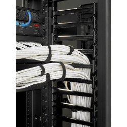 APC - Valueline, Vertical Cable Manager pre 2 & 4 Post Racks, 84''H X 6''W, Double-Sided with Doors