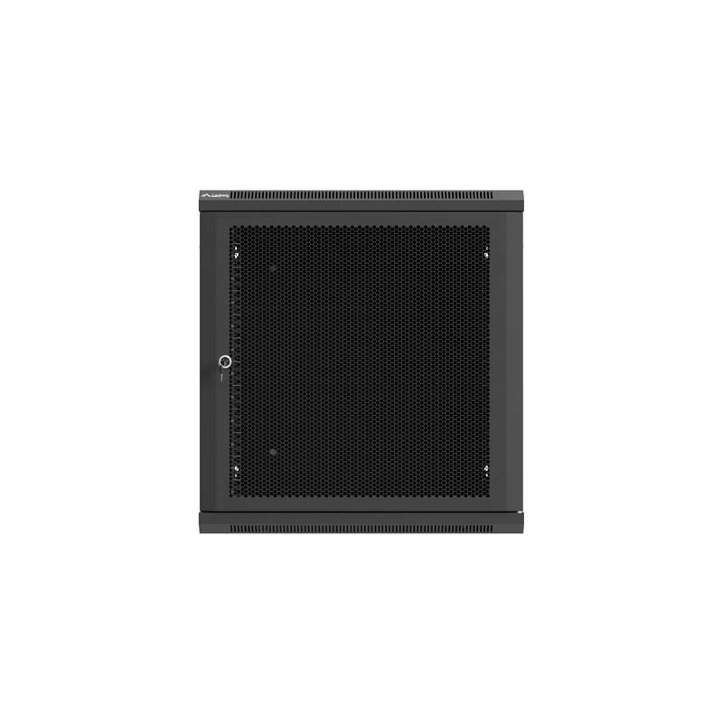 LANBERG NÁSTENNÁ INŠTALAČNÁ SKRIŇA 19'' 12U 600X600 ČIERNE PERFOROVANÉ DVERE (PLOCHÉ BALENIE)