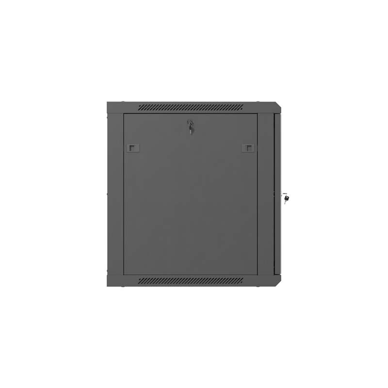 LANBERG NÁSTENNÁ INŠTALAČNÁ SKRIŇA 19'' 12U 600X600 ČIERNE PERFOROVANÉ DVERE (PLOCHÉ BALENIE)