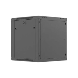 LANBERG NÁSTENNÁ INŠTALAČNÁ SKRIŇA 19'' 12U 600X600 ČIERNE PERFOROVANÉ DVERE (PLOCHÉ BALENIE)