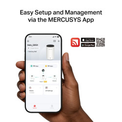 MERCUSYS - Halo E85X(2-pack) AX3000 Home Mesh WiFi6 systém
